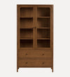 Newport Display Cabinet - Walnut Hutches