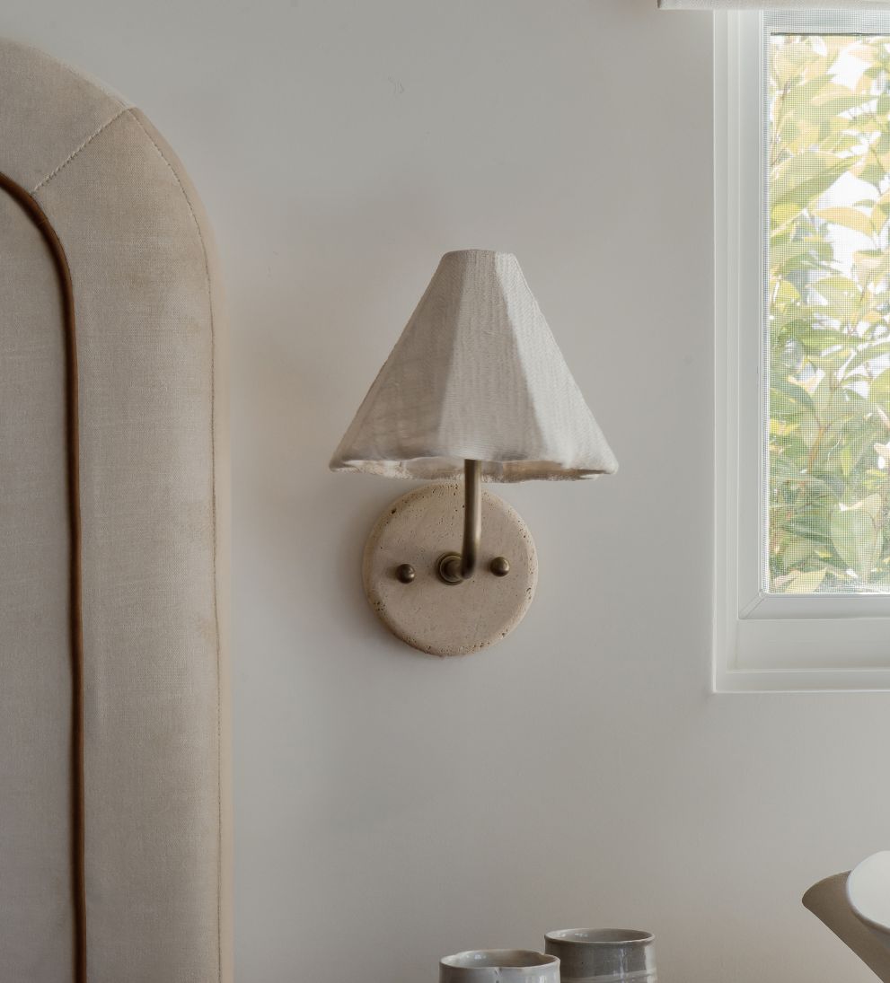 Camille Brass Sconce Sconces