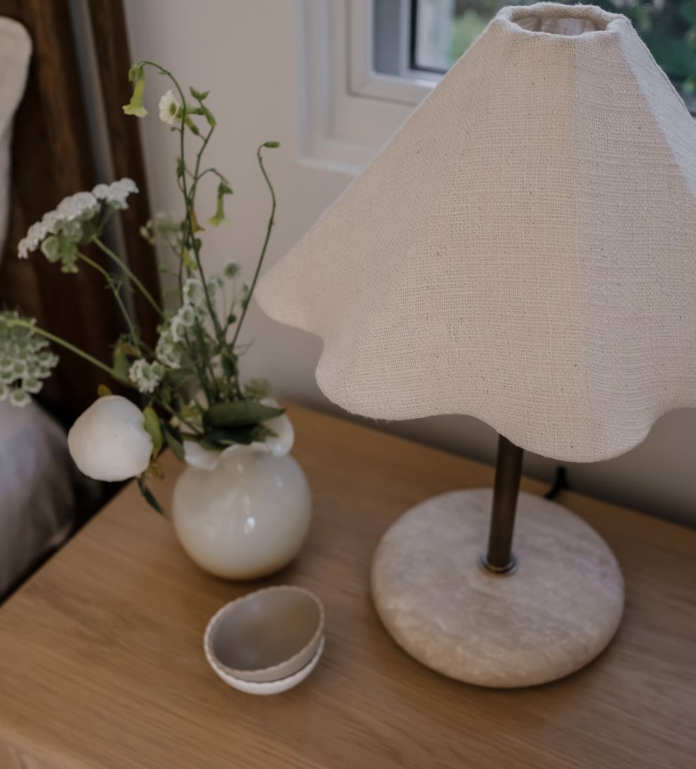 Camille Brass Table Lamp Lamps