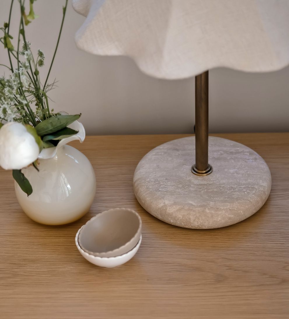 Camille Brass Table Lamp Lamps