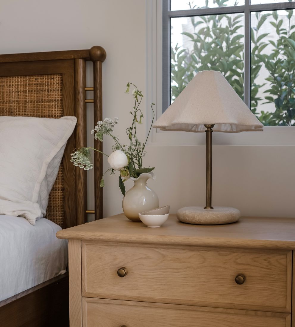 Camille Brass Table Lamp Lamps