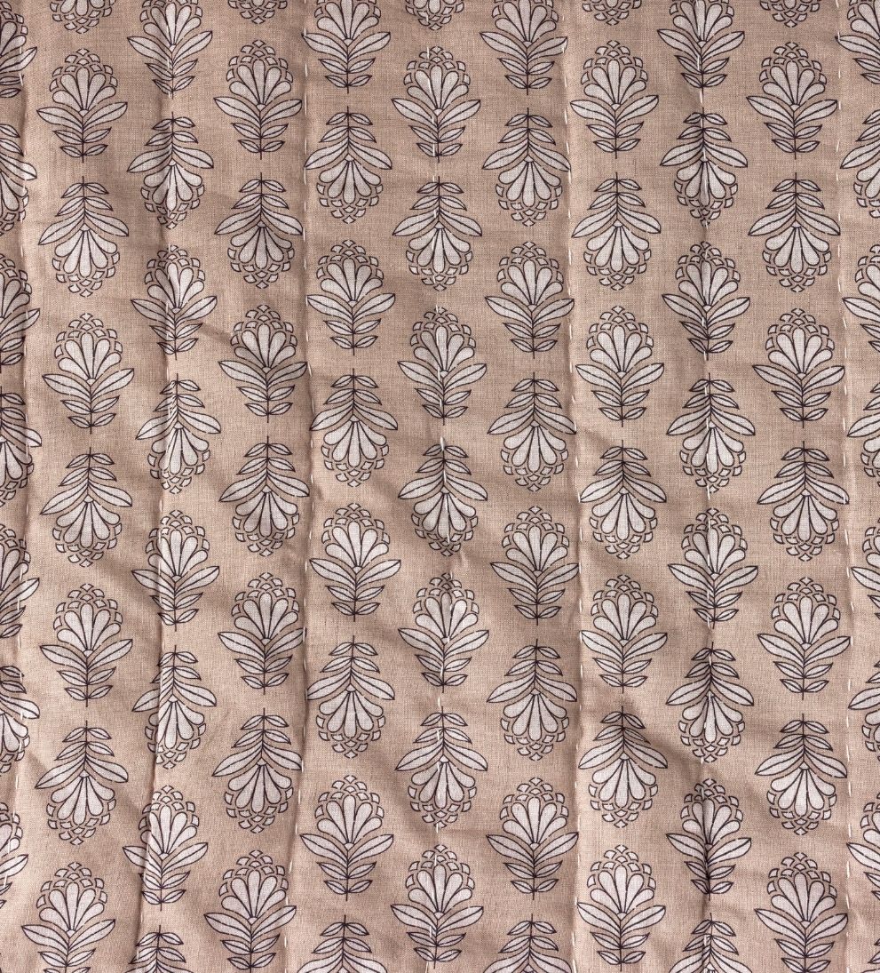 Charlotte Block Print Quilt - Rosewater Bedding