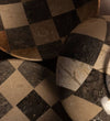 Classic Checkered Bowl - Large Decorative Object