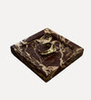 Square Marble Tray - Cherry Gold Trays