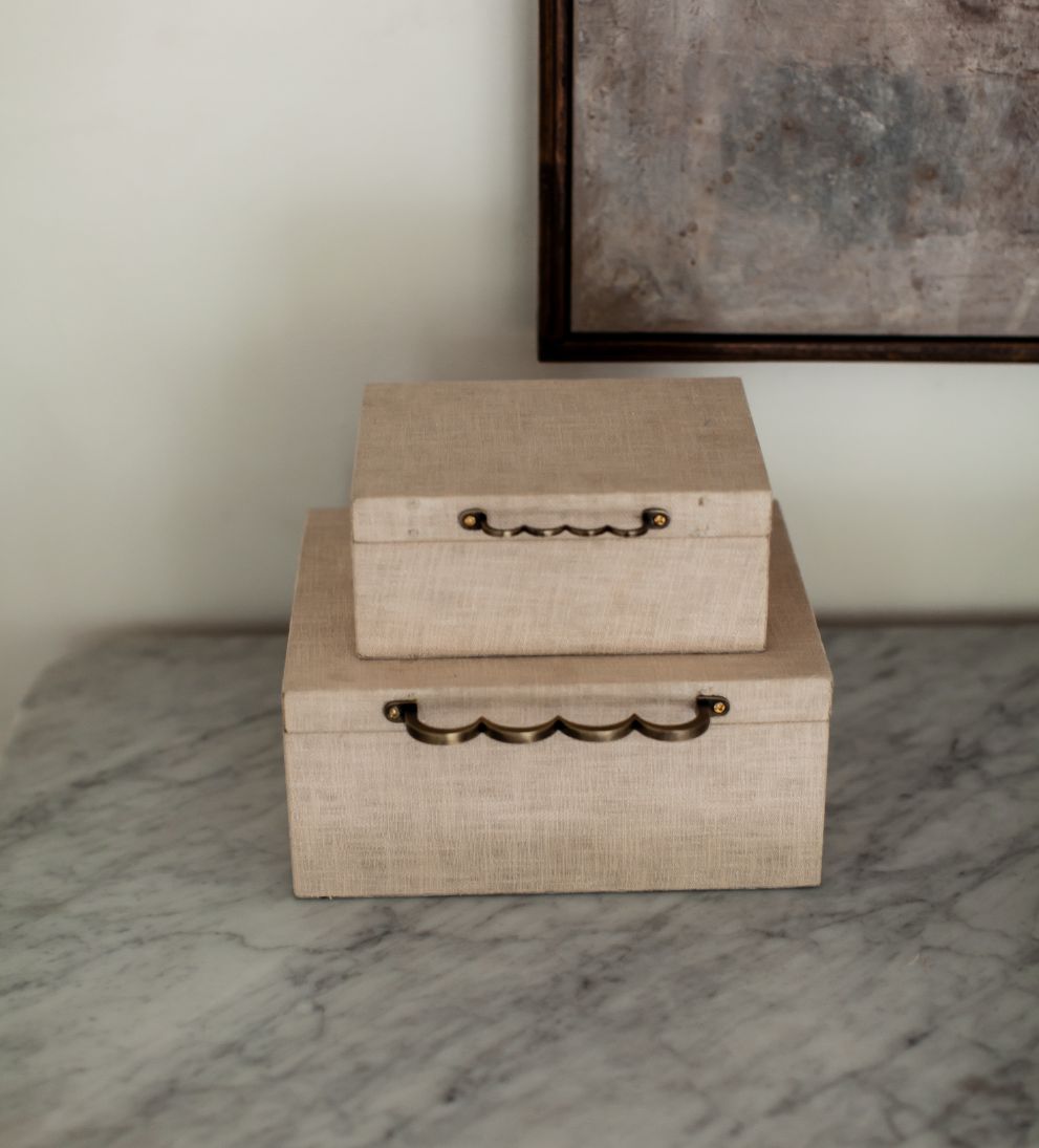 Cleo Box Baskets + Boxes