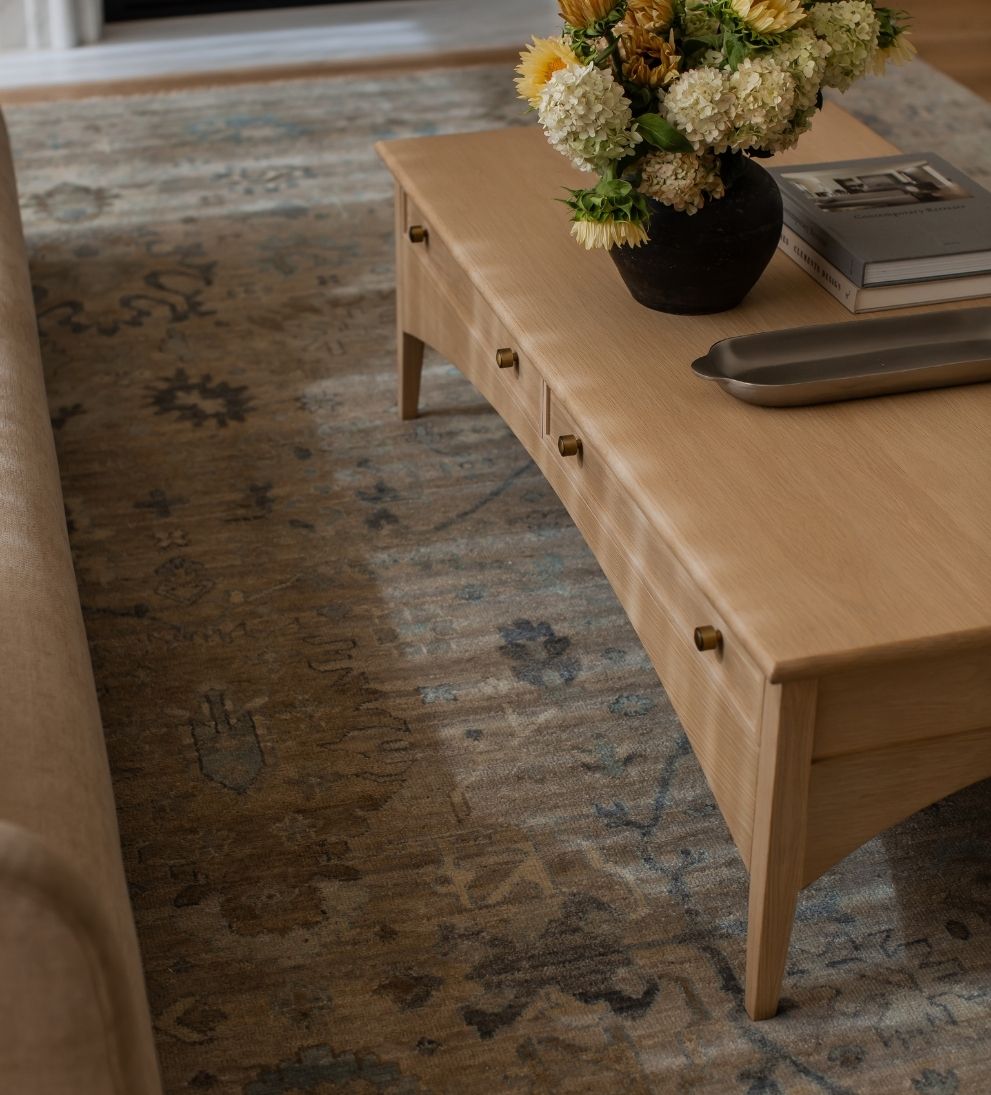 Cleo Coffee Table White Oak Coffee Tables