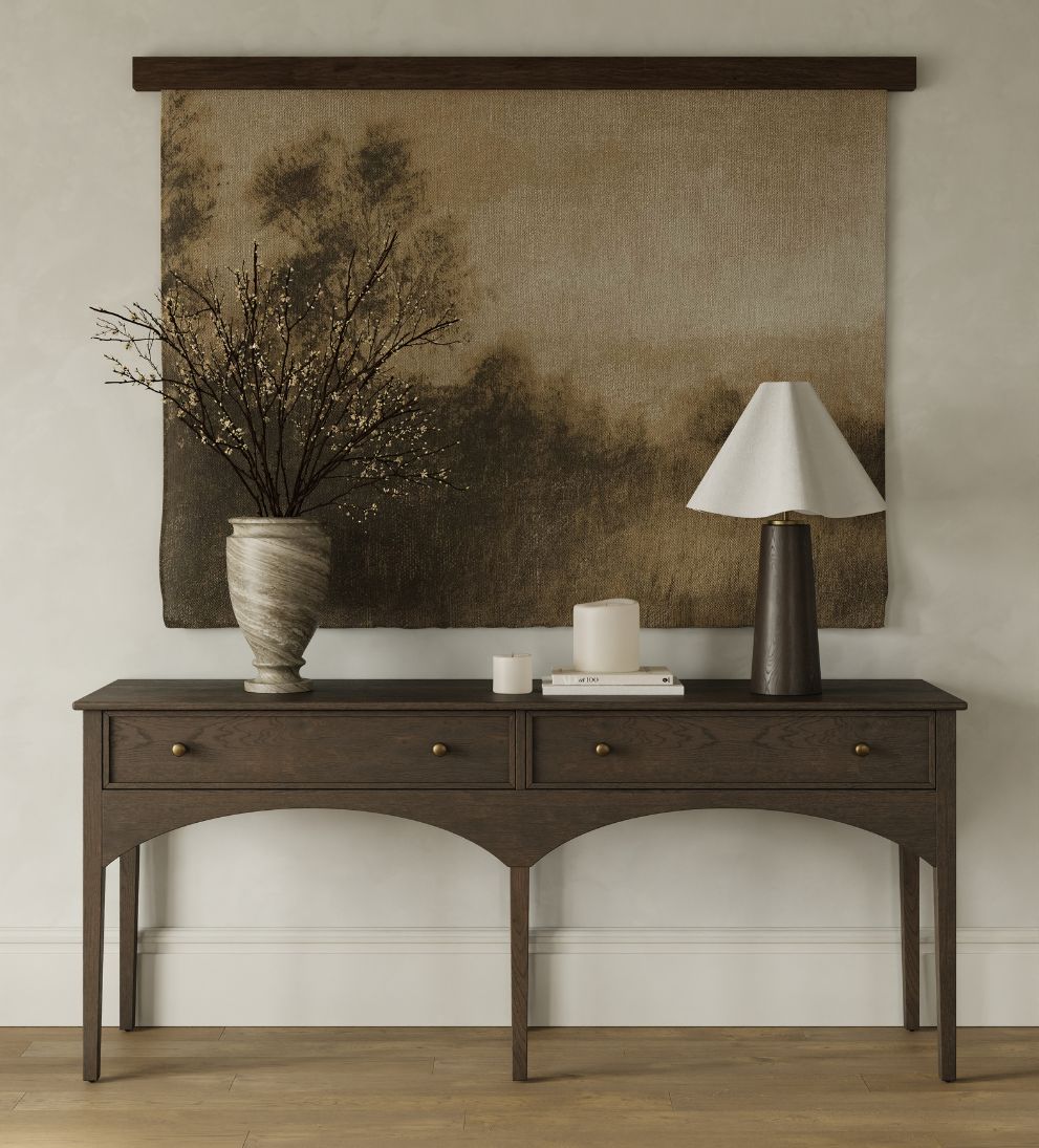 Cleo Console Espresso Consoles