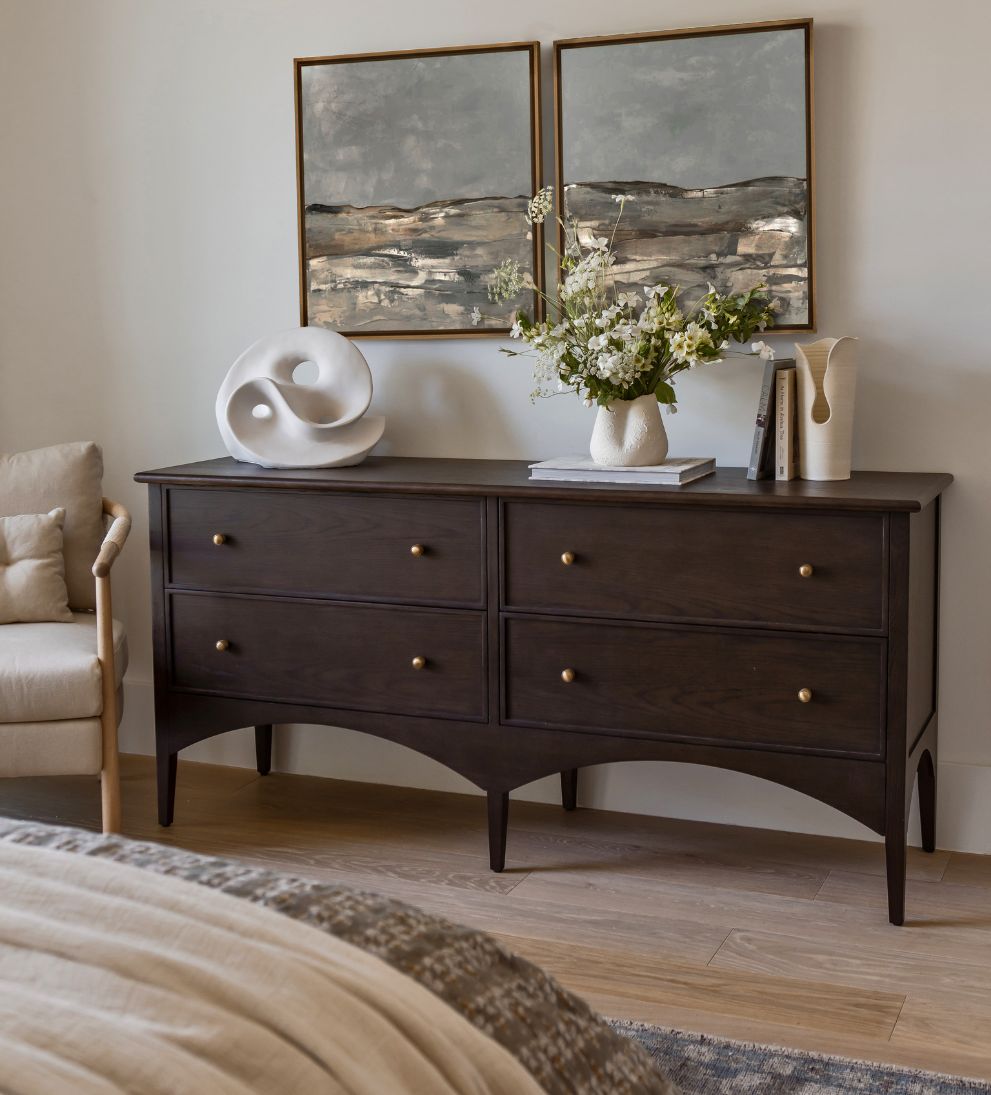 Cleo Espresso Dresser Dressers