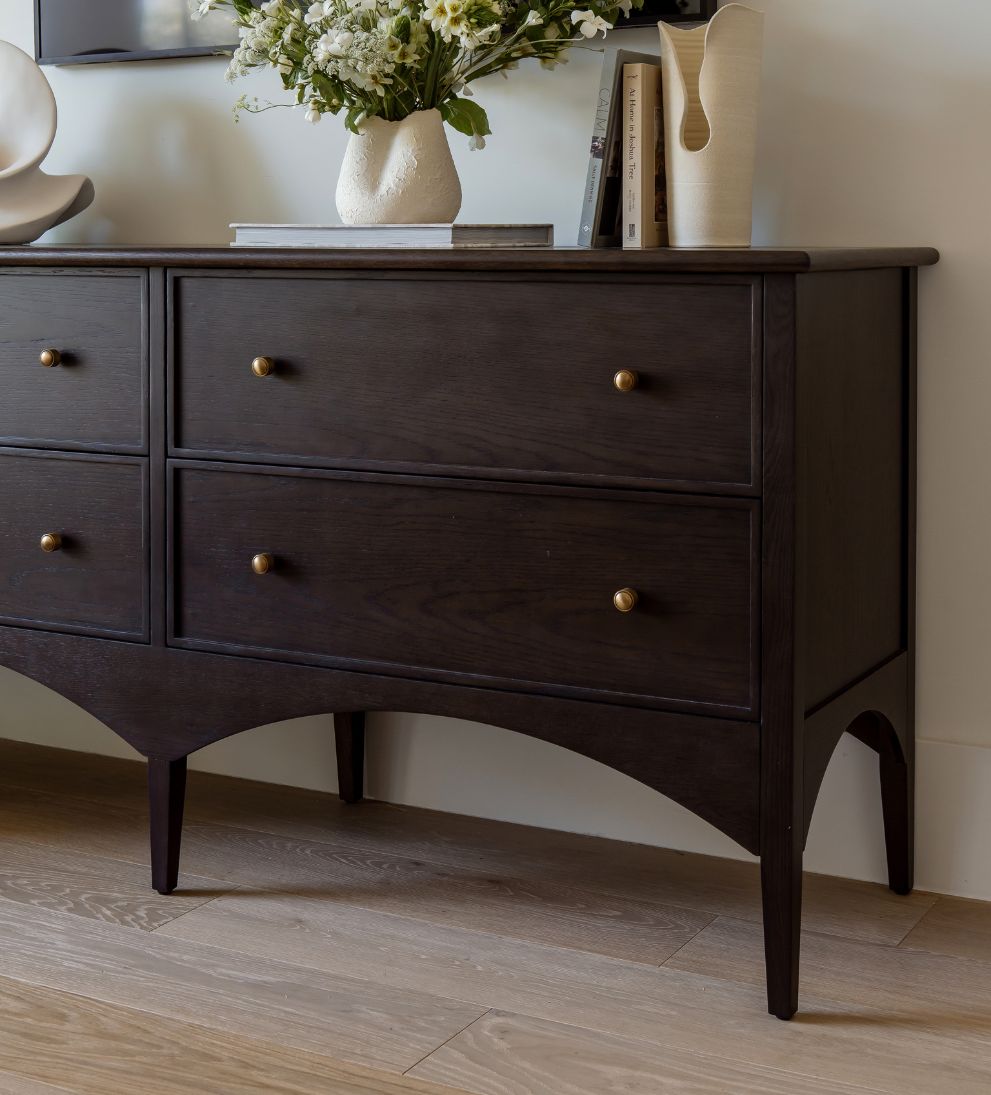 Cleo Espresso Dresser Dressers