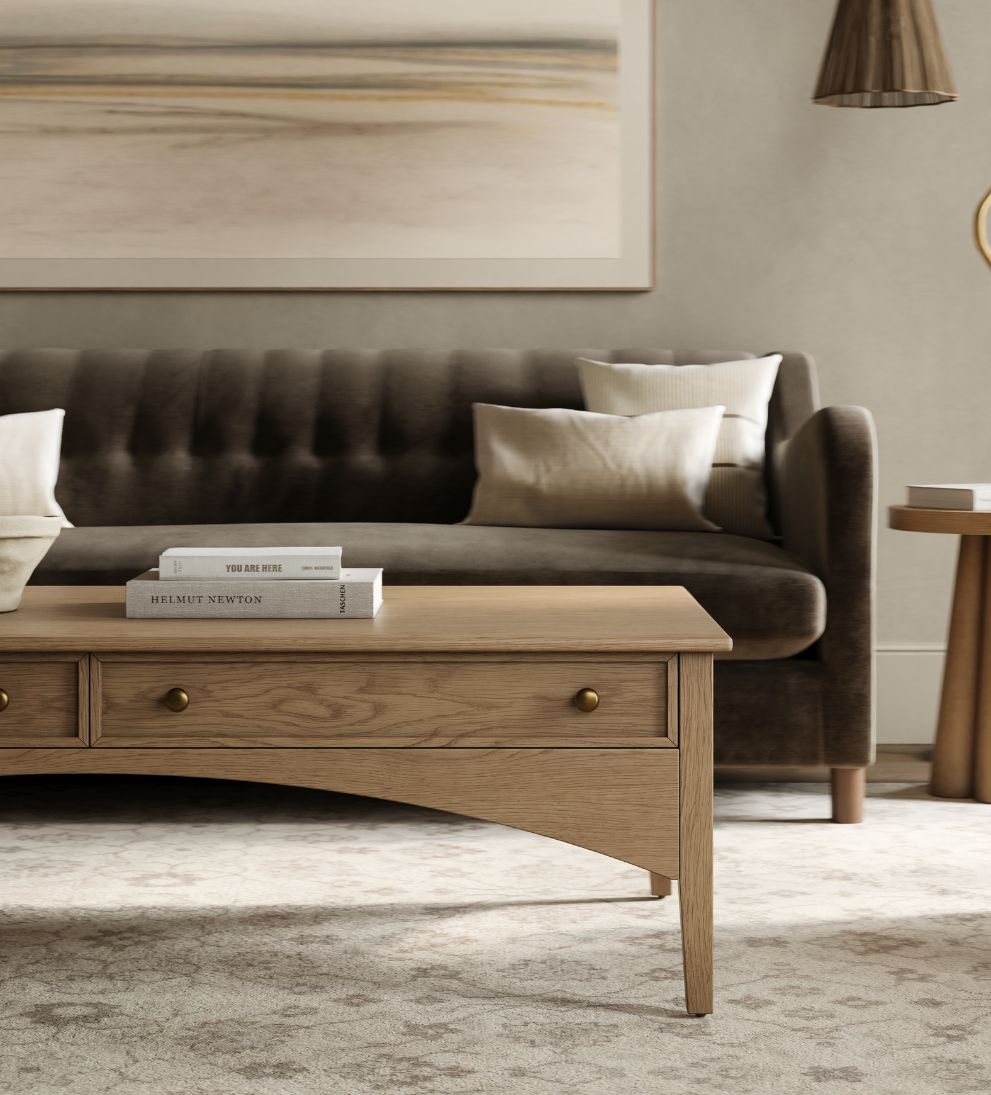 Cleo Coffee Table White Oak Coffee Tables