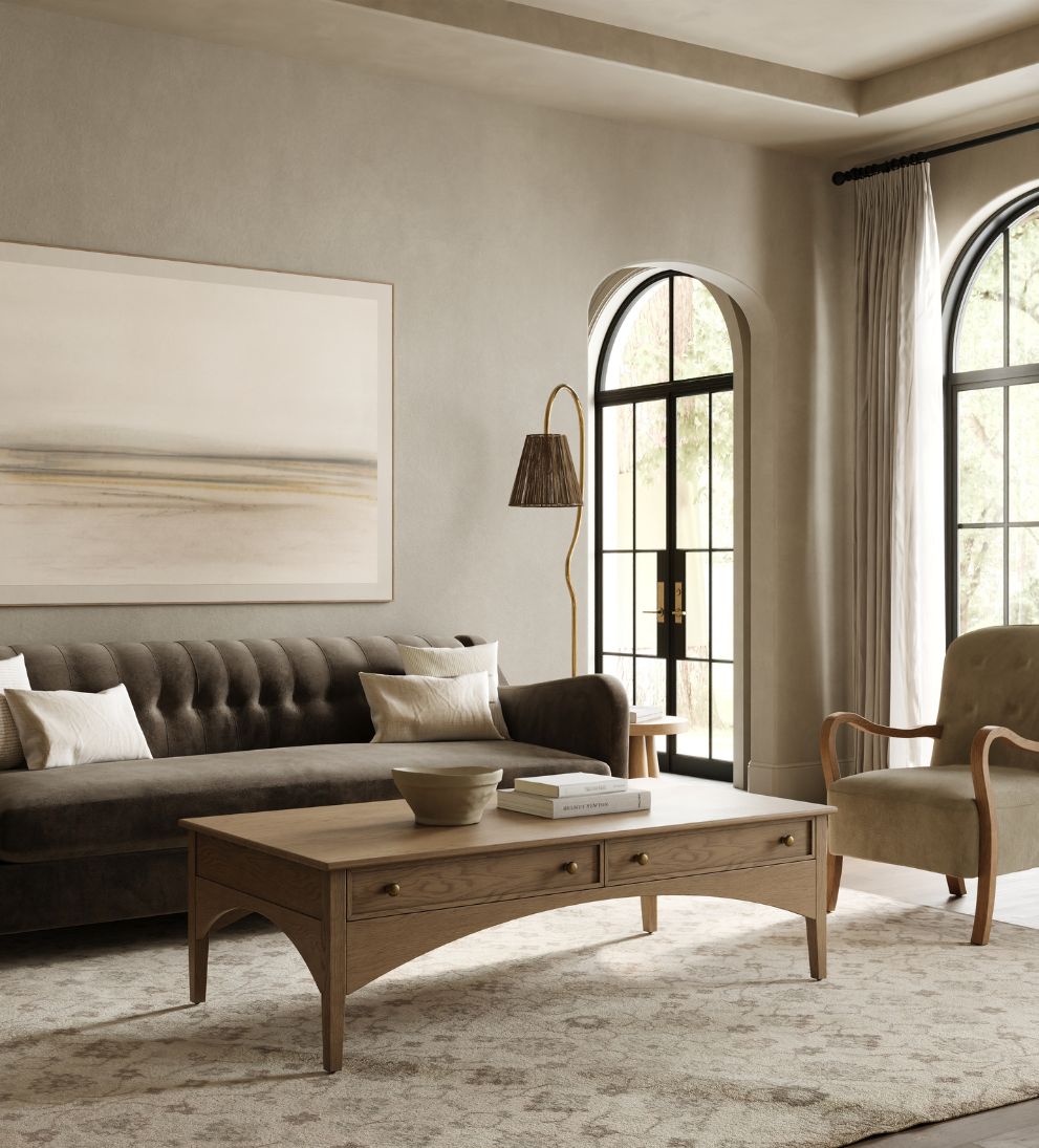 Cleo Coffee Table White Oak Coffee Tables