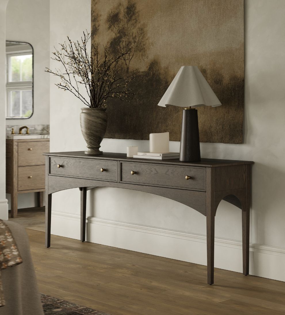 Cleo Console Espresso Consoles