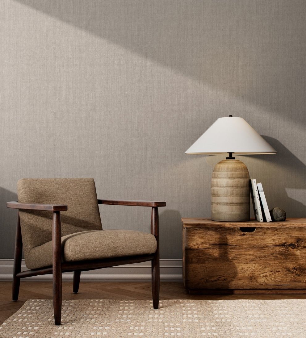 Cloth Wallpaper - Cloth Grey I Wallpaper