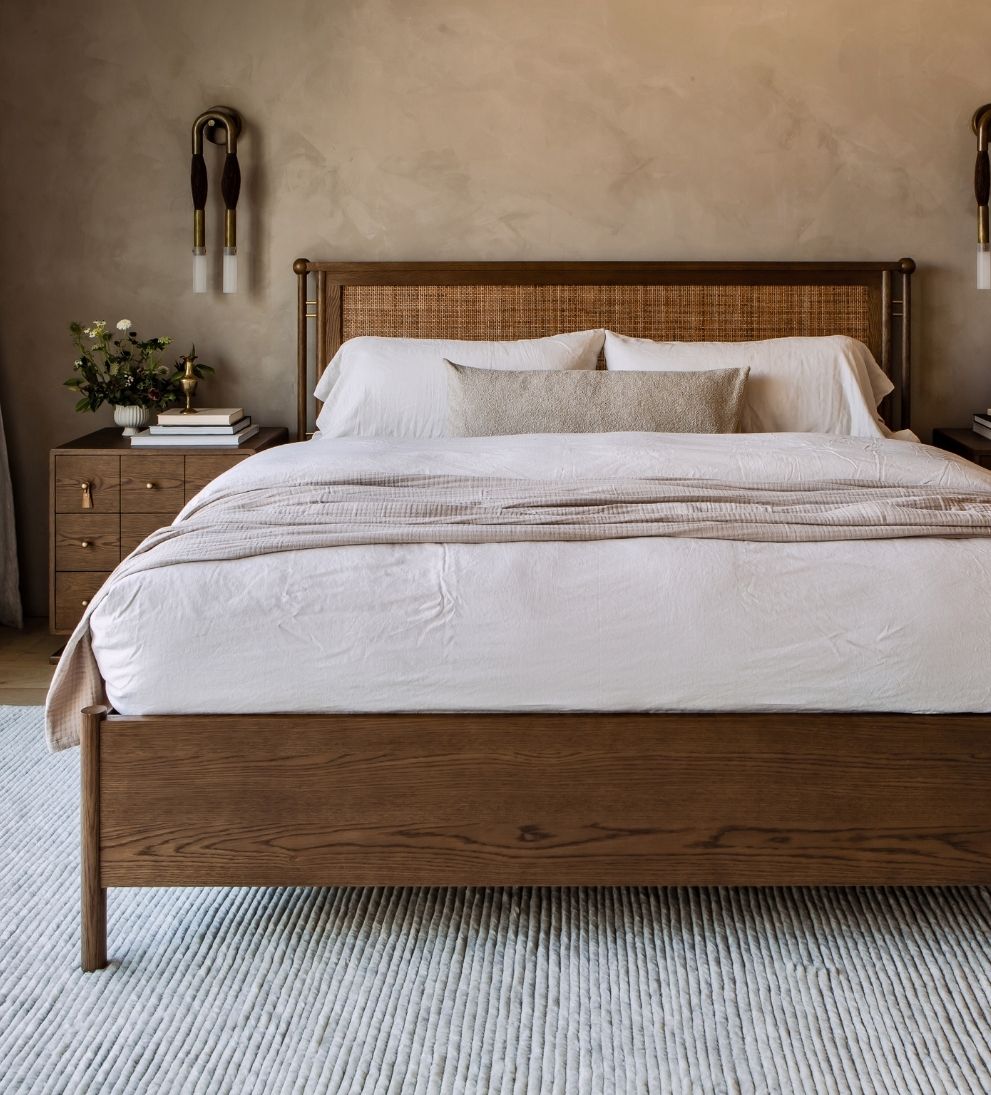 Clover Woven King Bed Beds