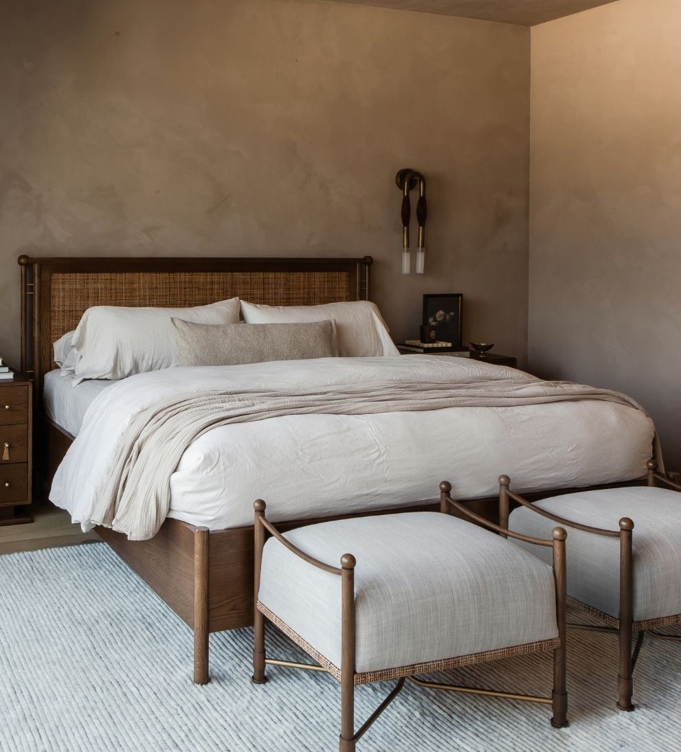 Clover Woven King Bed Beds