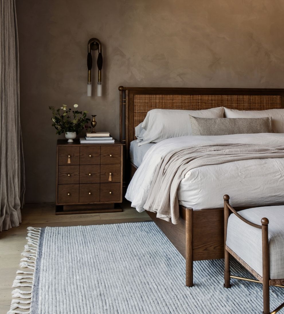 Clover Woven King Bed Beds