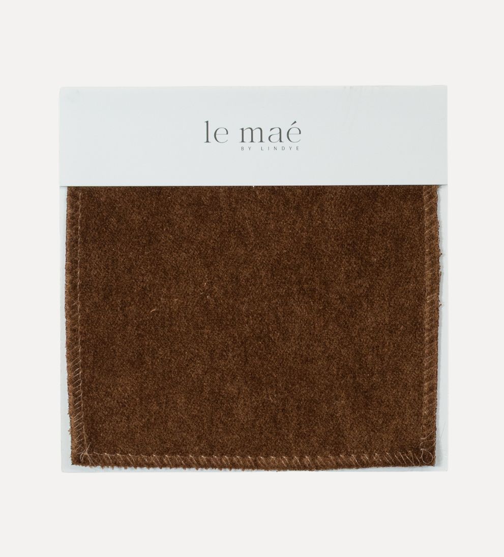 Cognac Performance Velvet Sample Sample Product