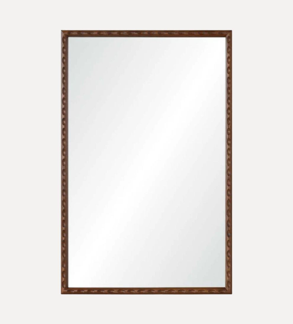 Colonnade Mirror in Dark Oak Wall Mirrors