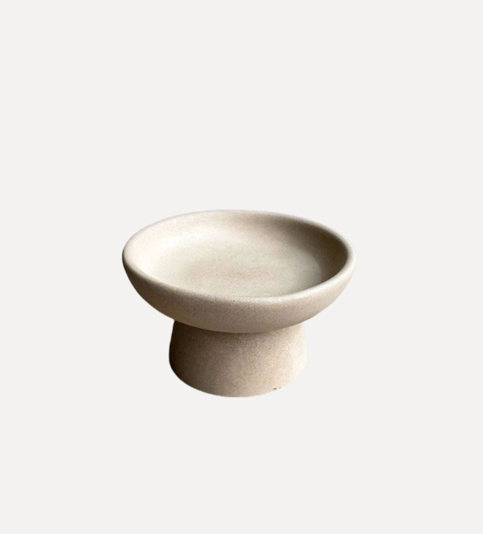 Concrete Ring Dish Decorative Object