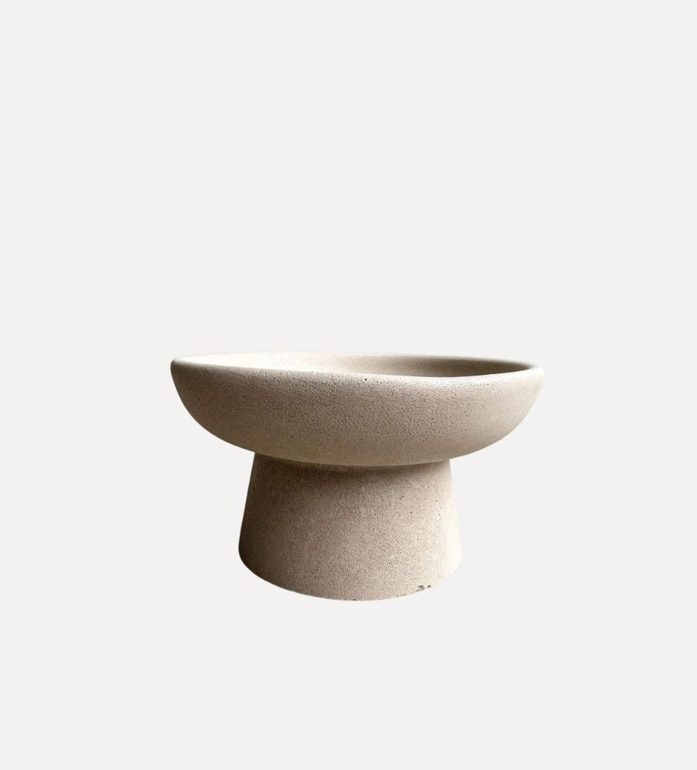 Concrete Ring Dish Decorative Object