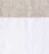 Cotton Hemstitch Sheet Set - Natural Bedding