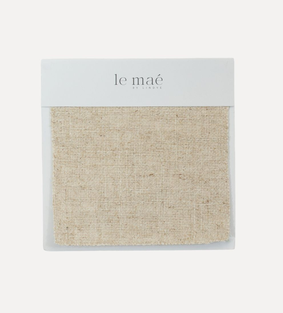 Cream Crypton Linen Sample Sample Product