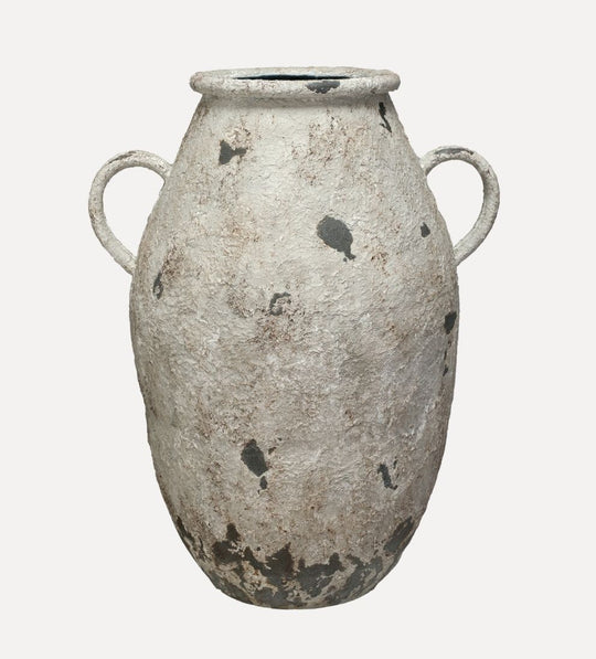 August Metal Vase