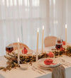 Dipped Beeswax Taper Candles - Natural Candles