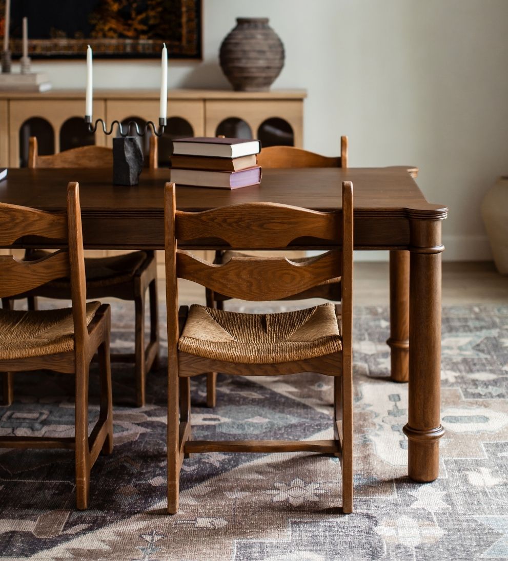 Elizabeth Nutmeg 96-120" Expandable Dining Table Dining Tables