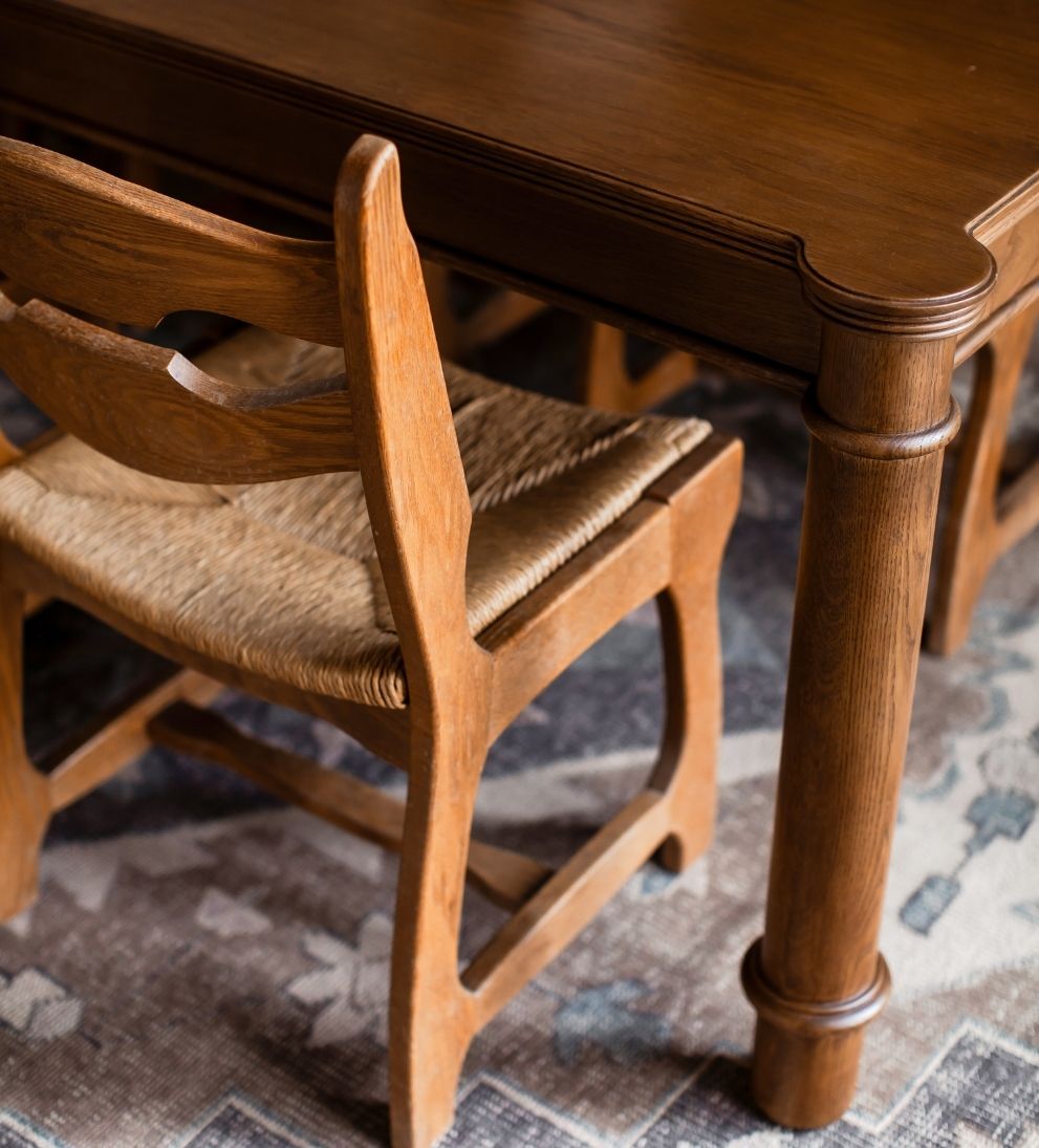 Elizabeth Nutmeg 96-120" Expandable Dining Table Dining Tables