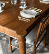 Elizabeth Nutmeg 96-120" Expandable Dining Table Dining Tables