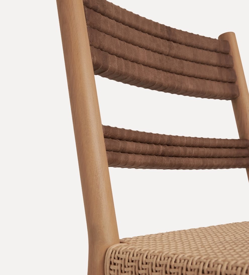 Ella Leather Dining Chair Set of 2 Dining Chairs
