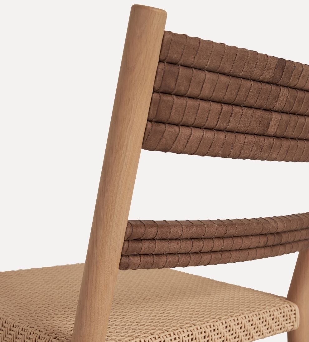 Ella Leather Dining Chair Set of 2 Dining Chairs