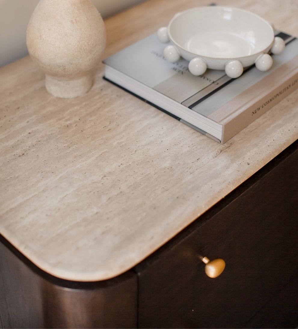 Ellen Espresso 6 Drawer Dresser Dressers