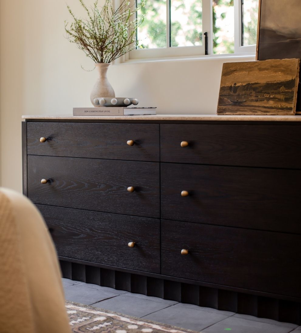 Ellen Espresso 6 Drawer Dresser