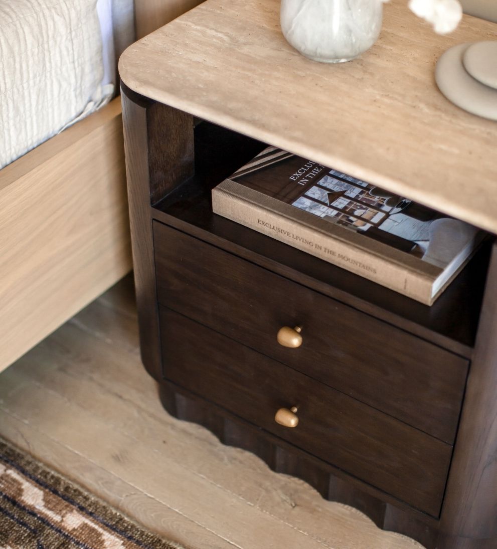 Ellen Espresso Nightstand Nightstands