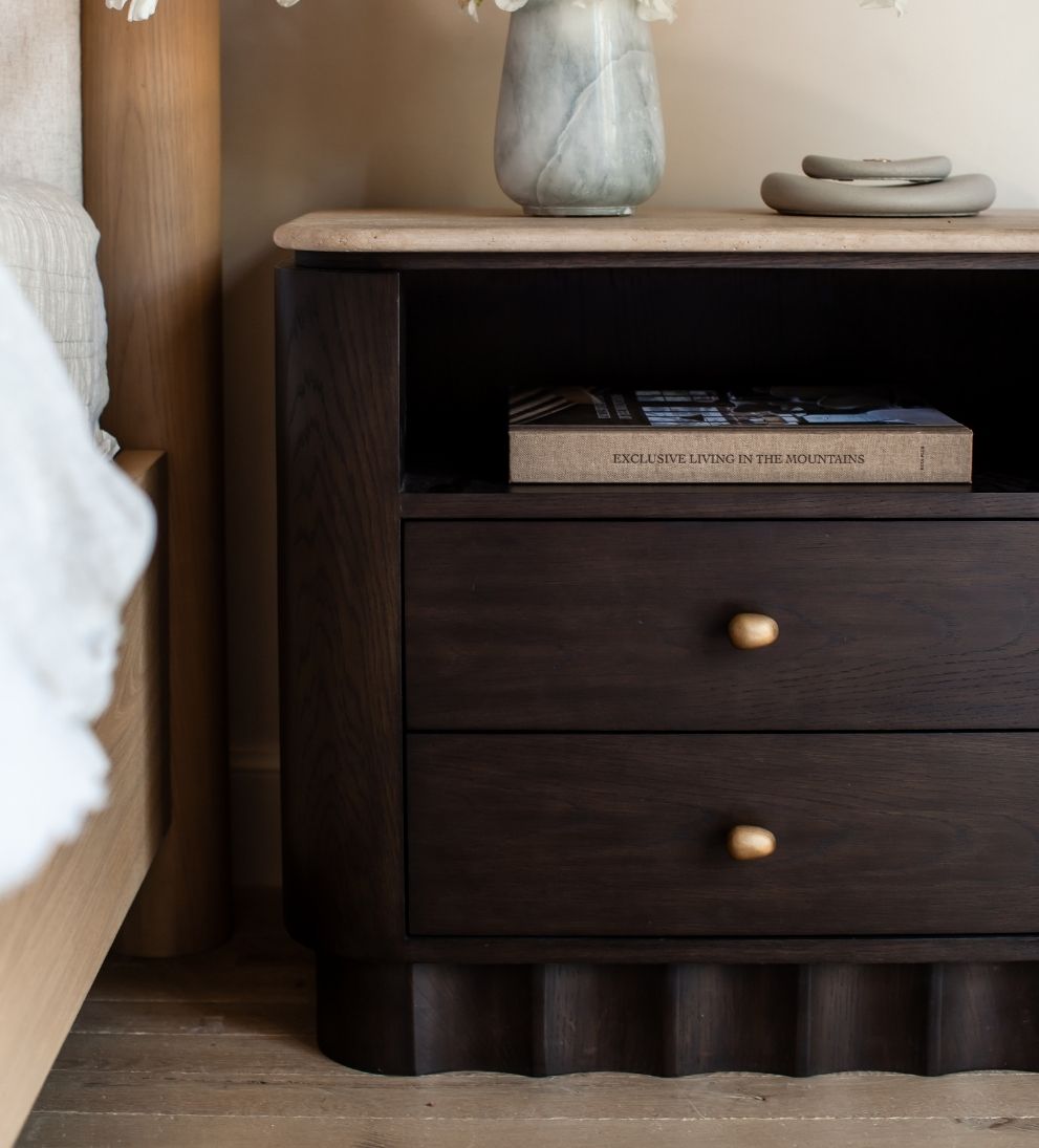 Ellen Espresso Nightstand Nightstands
