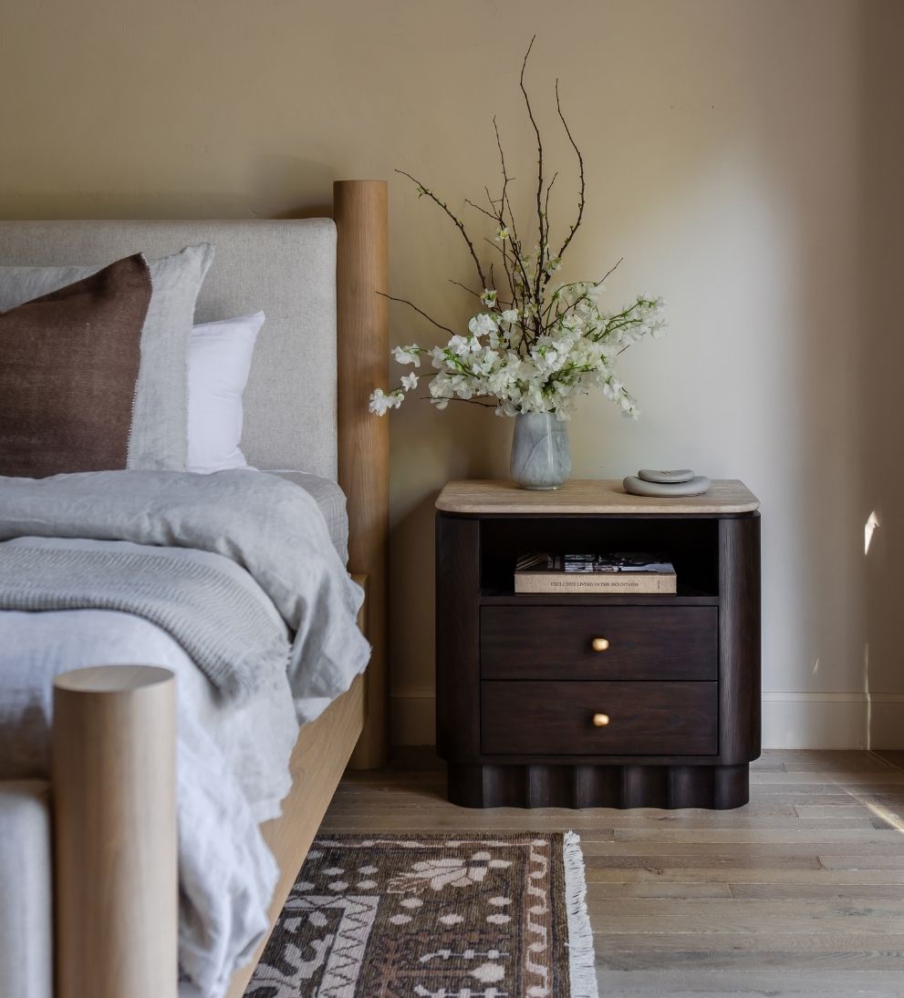 Ellen Espresso Nightstand Nightstands