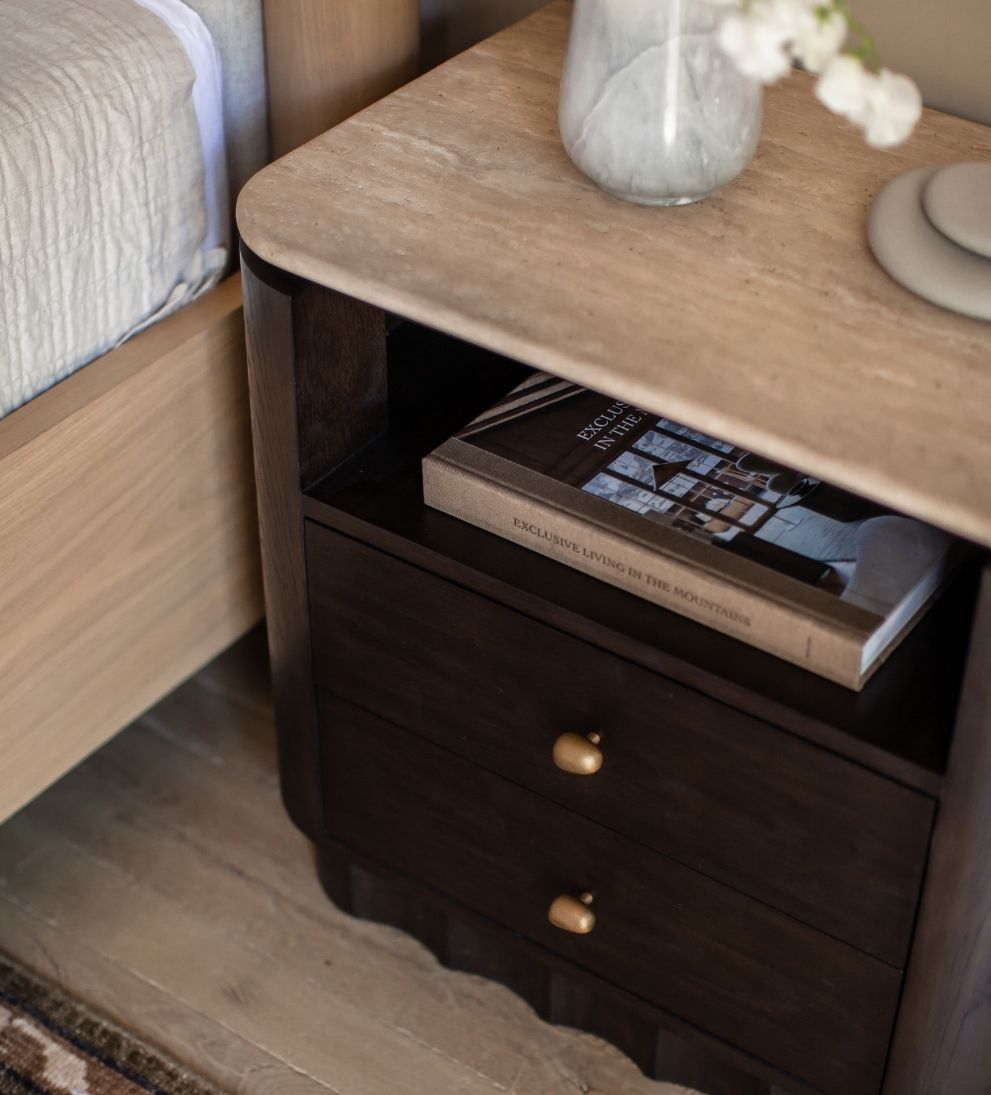 Ellen Espresso Nightstand Nightstands