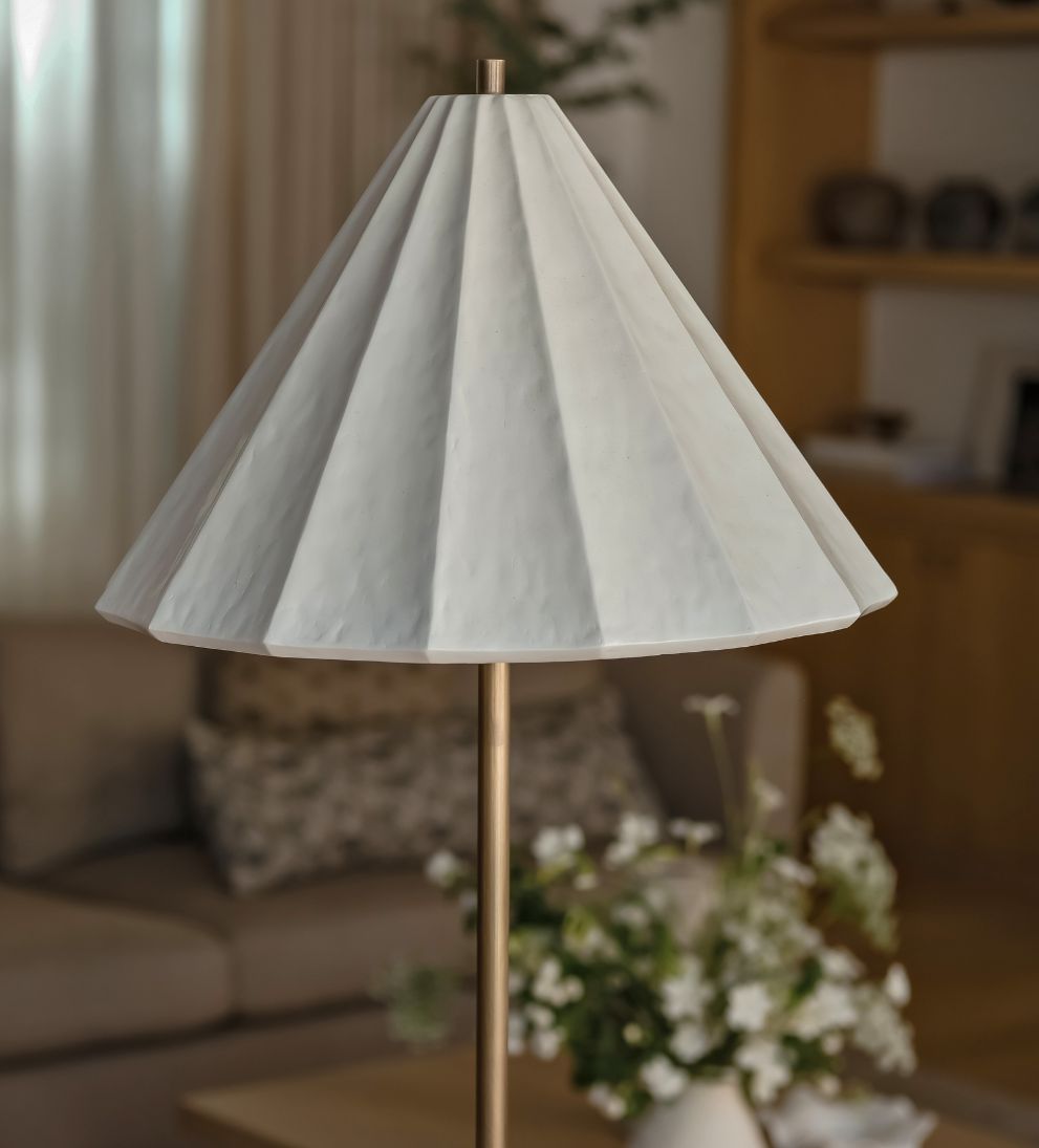 Elodie Brass Floor Lamp Floor Lamps