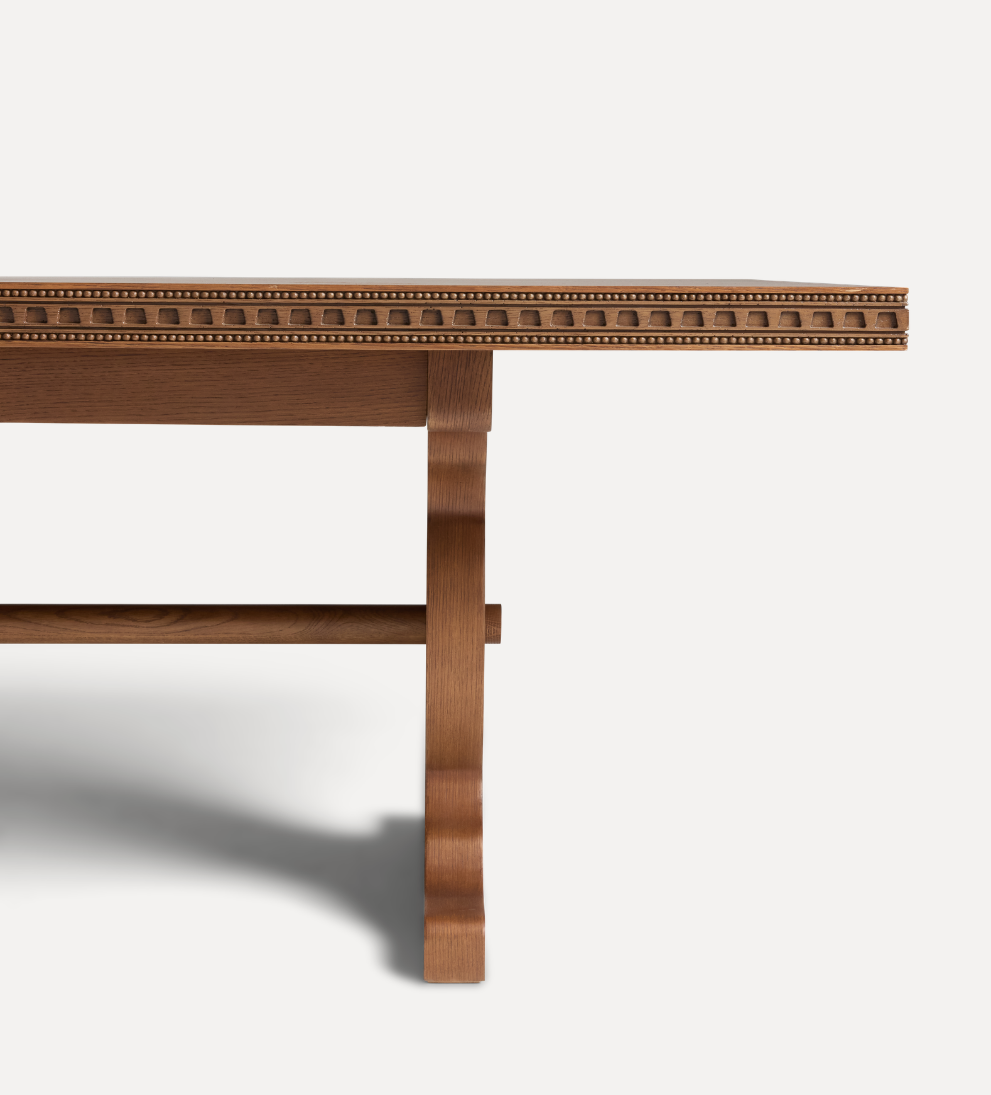 Esme Nutmeg 102-126” Expandable Dining Table
