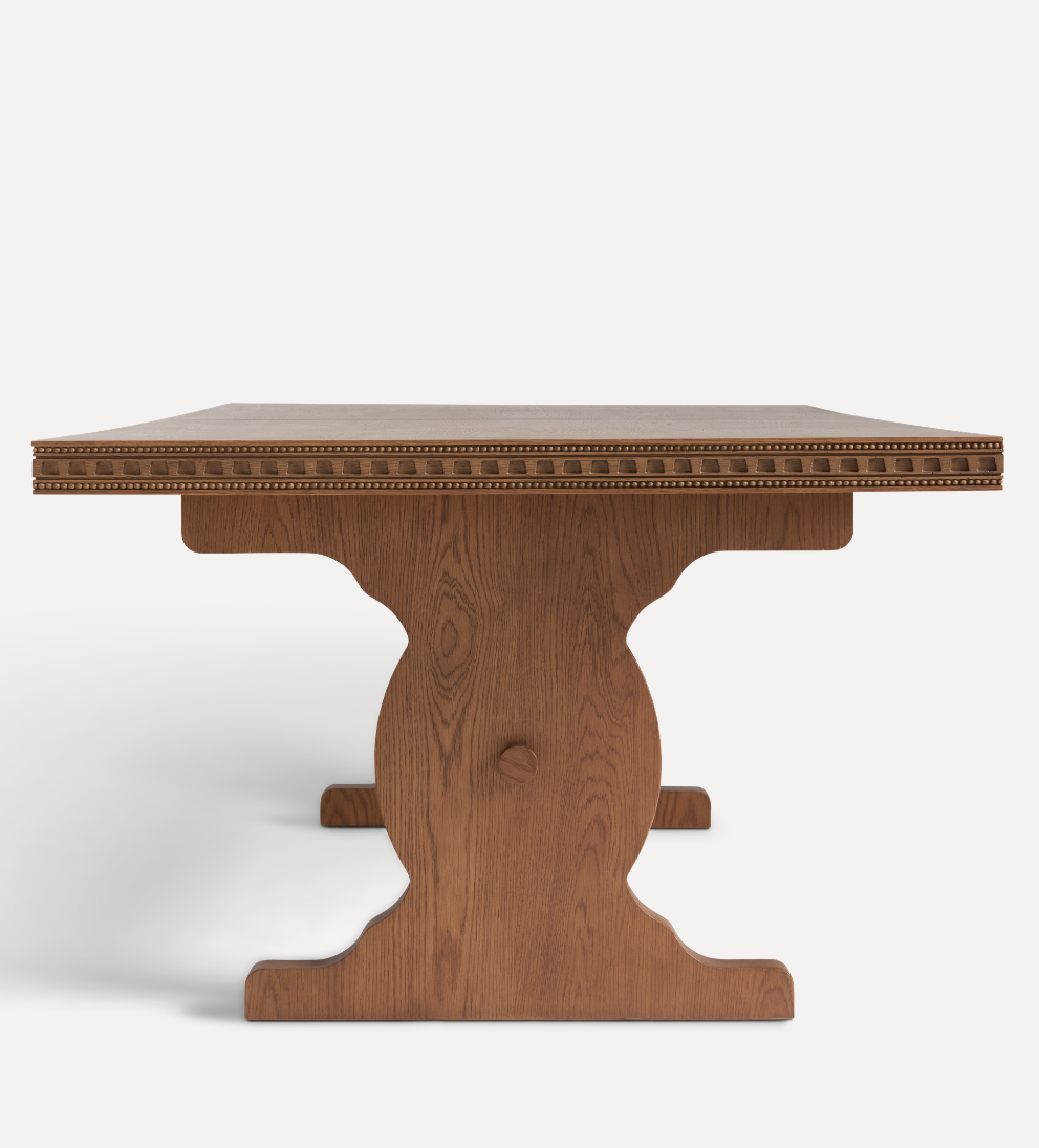 Esme Nutmeg 102-126” Expandable Dining Table
