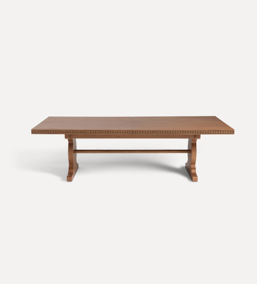 Esme Nutmeg 102-126” Expandable Dining Table