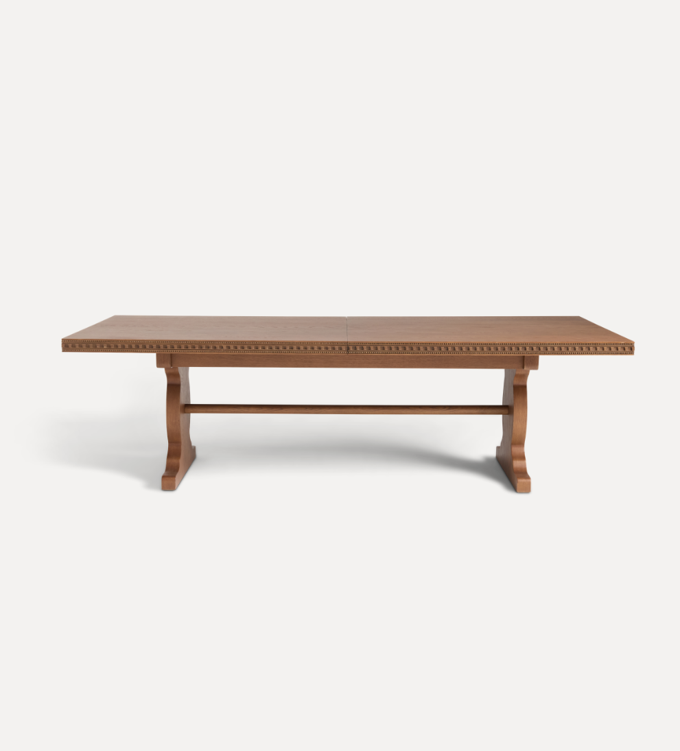 Esme Nutmeg 102-126” Expandable Dining Table