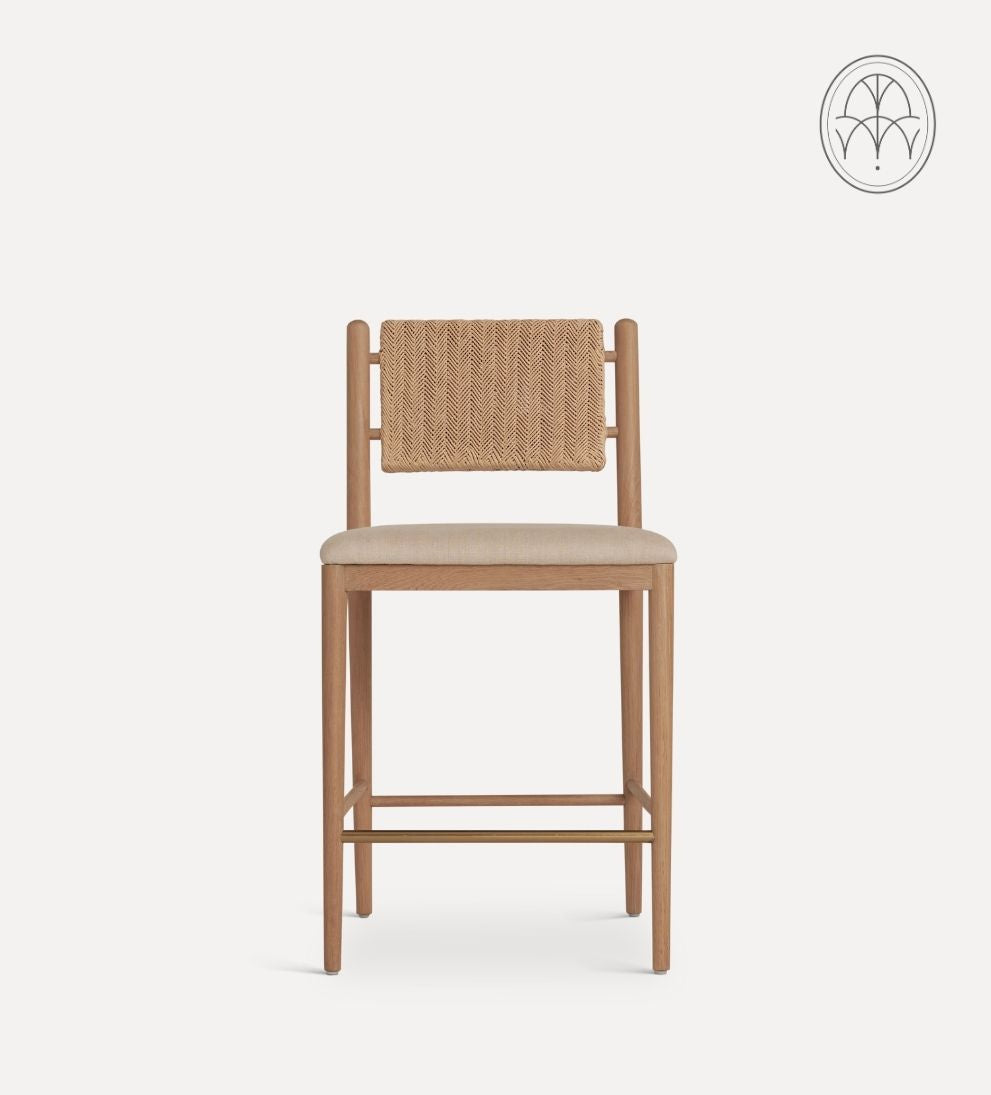 Evelyn Woven Counter Stool Counter Stools