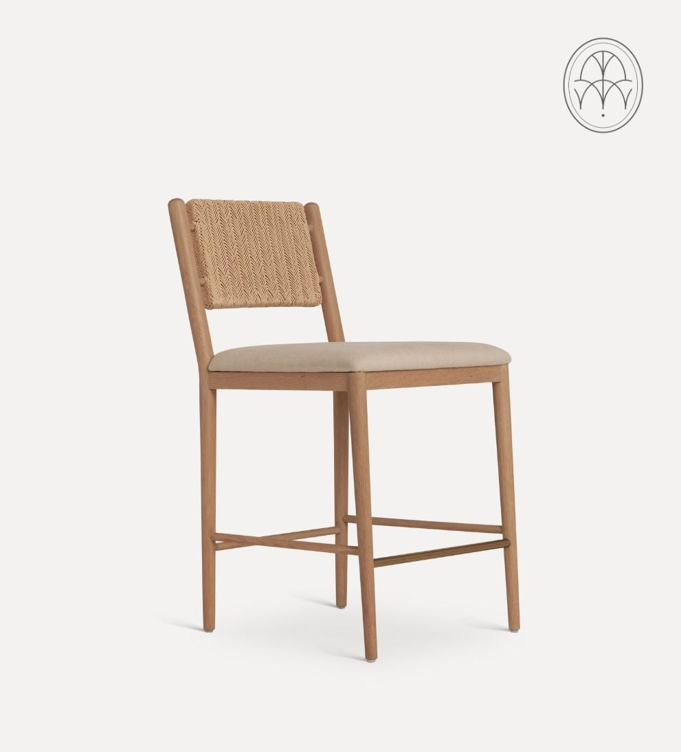Evelyn Woven Counter Stool Counter Stools