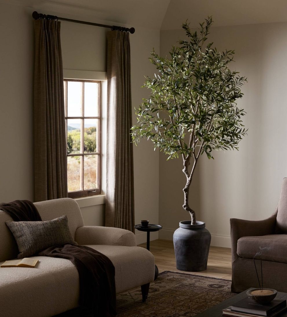 Faux Olive Tree Plants