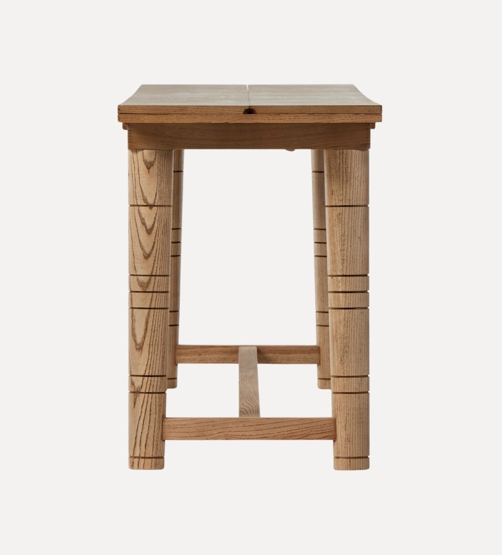Flip Top Console in Toasted Ash Consoles