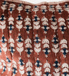 Flora Block Print Sham Pillows