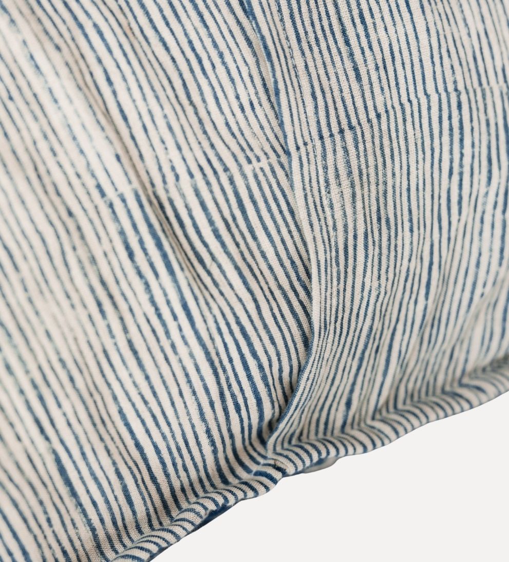 Flora Block Print Sham Pillows